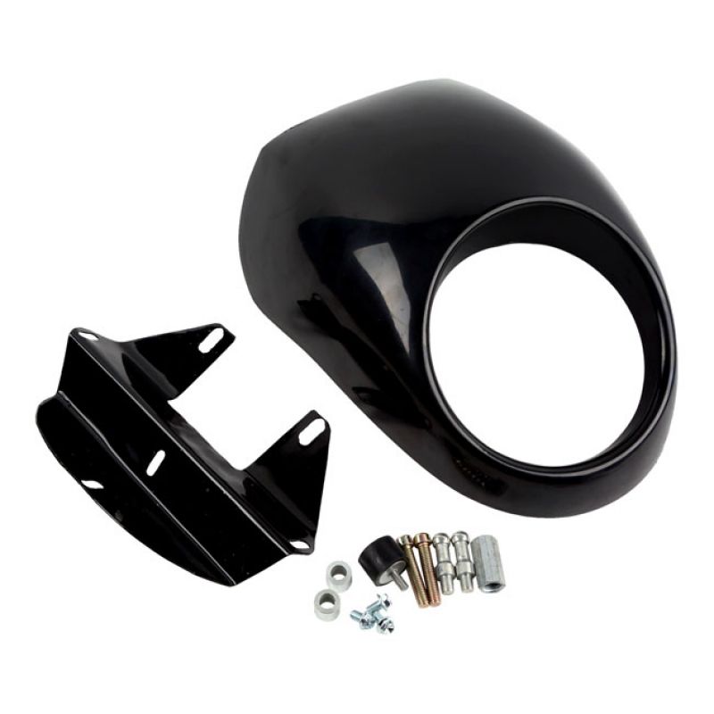 Upper headlamp fly fairing, Lampenmaske Dyna und Sportster Modelle