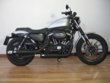 MCJ verstellbare Auspuff-Endschalldämpfer Royal Black Sportster ab 2017 mit Tüv
