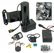 MCJ elektronischer Stellmotor für Auspuff-Endschalldämpfer Harley-Davidson Softail mit Tüv