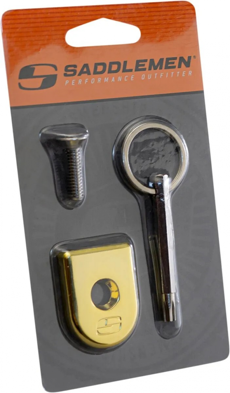 Sicherheitsschraube für Sitze von Saddleman, gold