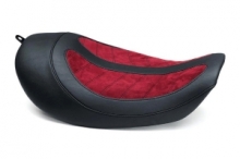 Mustang / Kodlin Signature Series Solo Sitz, HD Dyna & Wide Glide ab 2006, schwarz/ maroon