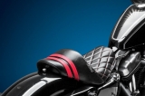 Le Pera Stubs Spoiler Solo Sitz Diamond Red Stripe & Stitch Sportster 04-06 und ab 2010