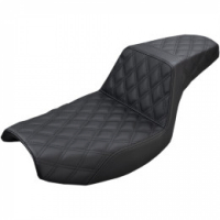 Saddlemen SEAT STEP UP LS FRONT LATTICE BLACK Sitzbank FXR 82-00