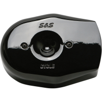 S&S TRIBUTE Cover für S&S Stealth Luftfilter, schwarz