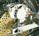 Rear Brake Caliper, OEM Style, Chrome