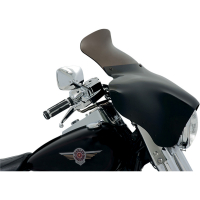 WINDSHIELD SPOILER BATWING-FAIRING 9" SMOKE