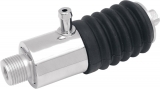 Hauptbremszylinder hinten Sportster 86-03, Chrom