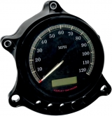 RSD GAUGE RE-LOCATOR MOUNT CAFE ANODIZED BLACK Sportster  ab 2007