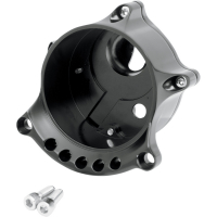 RSD GAUGE RE-LOCATOR MOUNT CAFE ANODIZED BLACK Sportster  ab 2007