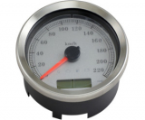4" Tachometer Km/h für BT und Sportster Modelle 2004 bis 2013,weiß