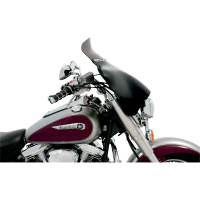 WINDSHIELD SPOILER BATWING-FAIRING 6.5" SMOKE