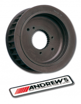 Transmission Belt Overdrive Pulley 34 Tooth, 6,4% less RPM