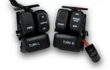 Handlebar Wire Harness Left and Right Side, Black Switches 96-UP