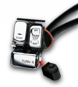 Handlebar Wire Harness Right Side, Chrome Swiches 96-06