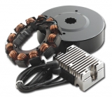 High-Output Charging System with Black Regulator