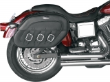 SADDLEBAG SPECIFIC SYNTHETIC LEATHER BLACK