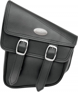 Schwingenarm-Tasche für Harley Davidson Softail Modelle schwarz