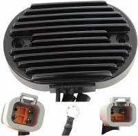 Motor Factory Regler für Harley-Davidson Softail 2007, schwarz, ersetzt 74540-07