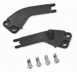 SOZIUSFUSSRASTENHALTER – BLACK WRINKLE, Dyna ab 2006 OEM Teilenummer 50210-06