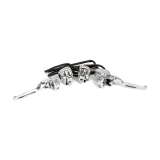 Verchromtes Lenkerarmaturen-Set für Harley-Davidson Touring Modelle 96-07