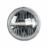 LED Scheinwerfer-Einsatz 5-3/4" mit Positionslicht u.Tagfahrlicht,E-Prüfzeichen