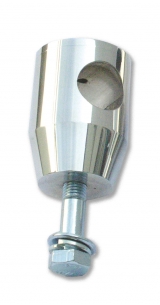 Ritz Riser Big Bone 4cm high for 1 inch handlebars, polished