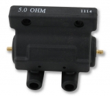 Motor Factory  Ignition Coil, Molded, Black, 5 ohm