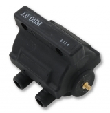 Motor Factory  Ignition Coil, Molded, Black, 3 ohm
