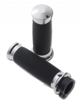 CHROME CONTOURED DESIGN GRIPS
