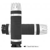 Air Cushioned Excalibur Grips Chrome