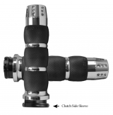 Air Cushioned Gatlin Grips Chrome
