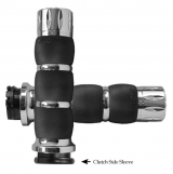 Air Cushioned Rival Grips Chrome