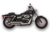 Falcon 2-2 slip on mufflers ABE,pol.s/s DYNA FXDF 08-17, FXDWG 10-16