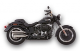 Falcon 2-2 slip on mufflers ABE,pol.s/s SOFTAIL FLSTF 06-16, FLSTFB 10-16