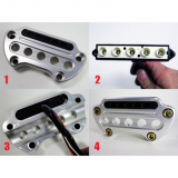 Indicator Handlebar Top Clamp Chrome