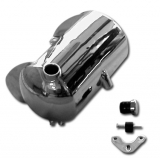 Bobber-Style Oil Tank with Battery Box and Side Fill