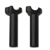 FORGED 4.5" STRGHT RISERS, BLK