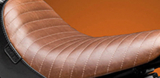 Bare Bones Solo Seat, TVD Brown Pleated,XL 82-03