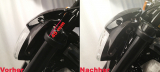 Headlight/front mask relocation kit