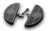 Adjustable Floorboards Black, ungedämpft