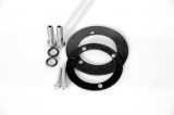 Breather Bracket Black Wrinkled