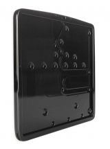 TB License Plate Frame Inside Plate, 18X20 cm, Black