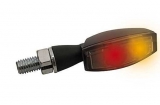 LED Taillight / Turnsignal BLAZE, black, smoked lens