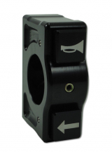 J-TECH 2 BUTTON SWITCH HSG LEFT BLACK