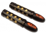 357 Magnum Bullet Style Grips, Black