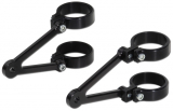 Fork Side Mount Headlight Bracket Short