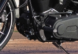 Forward controls 'Base Rubber' black/short Dyna 99-17