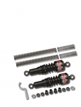 Burly Slammer Kit with chrome rear shocks