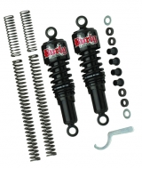 Burly Slammer Kit with black rear shocks