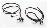 Complete Handlebar Wire Harness KIT with Chrome Switches